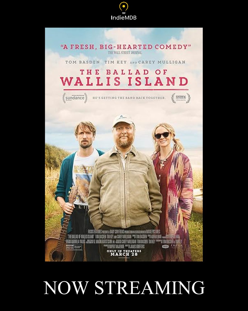 The Ballad of Wallis Island (2025) is now available to stream on Sky Store, and Amazon Video #indiefilmnews #indiemdb #nowstreaming