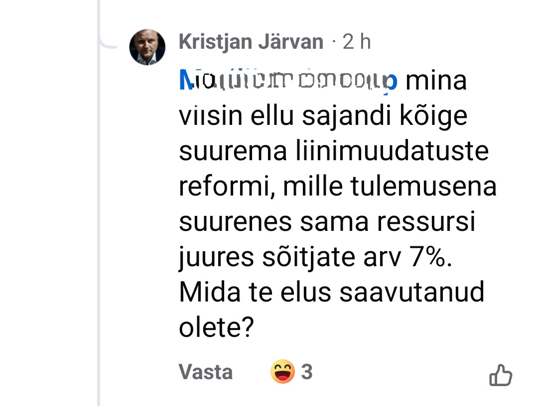 Mida teie oma elus saavutanud olete. Üks mees tegi terve Tallinna ühistranspordi korda.