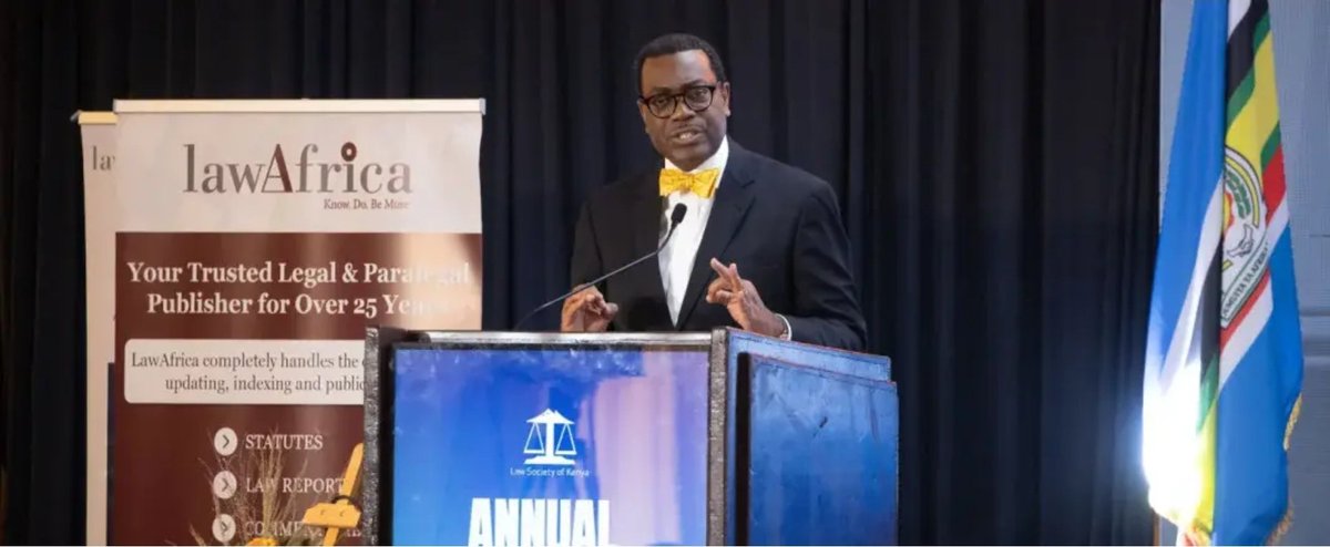 Victor Oladokun (@victoroladokun) on Twitter photo #Africa faces a staggering $100 billion annual shortfall in foreign direct investment, #AfricanDevelopmentBank President, Dr. <a href="/akin_adesina/">Akinwumi A. Adesina</a> told a packed legal conference in #Kenya. The <a href="/AfDB_Group/">African Development Bank Group</a> Chief blamed weak rule of law, crushing debt burdens, and predatory "vulture #Africa faces a staggering $100 billion annual shortfall in foreign direct investment, #AfricanDevelopmentBank President, Dr. <a href="/akin_adesina/">Akinwumi A. Adesina</a> told a packed legal conference in #Kenya. The <a href="/AfDB_Group/">African Development Bank Group</a> Chief blamed weak rule of law, crushing debt burdens, and predatory "vulture