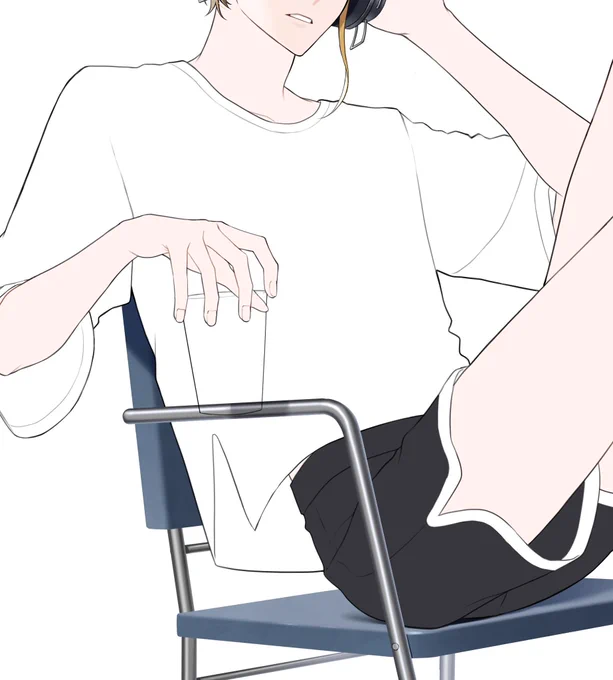 線画からの着彩