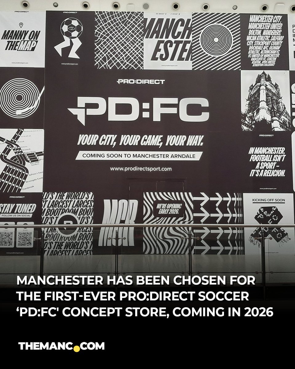 The Manc (@themancuk) on Twitter photo The new <a href="/ProD_Soccer/">Pro:Direct Soccer</a> concept coming to <a href="/manarndale/">Manchester Arndale</a> promises to be much more than just a shop... ⚽️
Read more here. ➡️ bit.ly/3HzGYzp
#MCR The new <a href="/ProD_Soccer/">Pro:Direct Soccer</a> concept coming to <a href="/manarndale/">Manchester Arndale</a> promises to be much more than just a shop... ⚽️
Read more here. ➡️ bit.ly/3HzGYzp
#MCR
