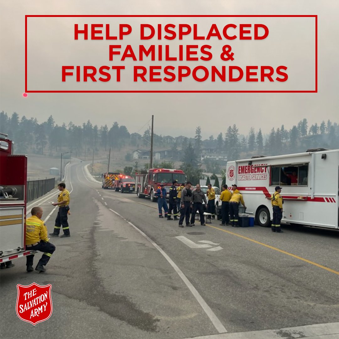 The Salvation Army (@salvationarmy) on Twitter photo Families displaced. First responders exhausted. 
Help both now: bit.ly/4mj1ZNY Families displaced. First responders exhausted. 
Help both now: bit.ly/4mj1ZNY