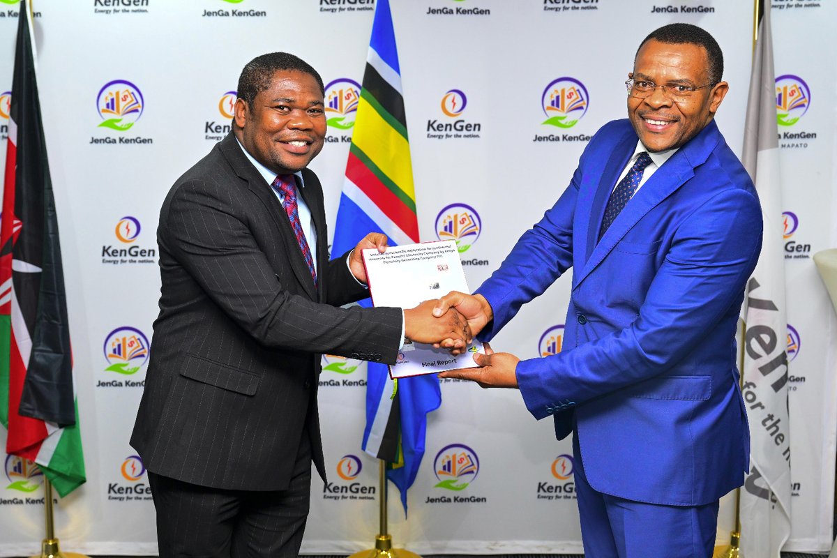 KenGenMDandCEO's tweet photo. Today, I hosted the leadership of Eswatini Electricity Company (@EecEswatini), a continued partnership in geothermal development, a step in our mission to advance Africa’s renewable energy ambitions and address climate challenge.
#JenGaKenGen
#GeothermalDevelopment
#AfricanUnion https://t.co/JC2nk3qRQK