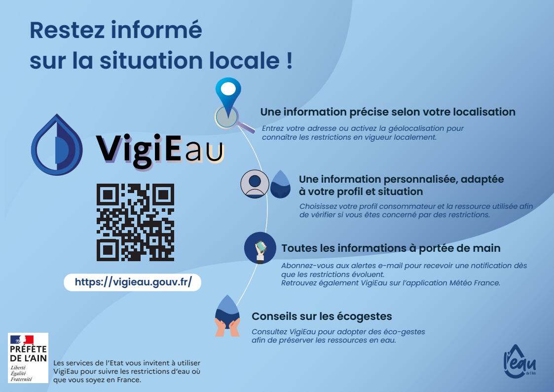 Image de Préfète de l'Ain - 🚨 Sécheresse : un nouvel arrêté préfectoral est entré en vigueur depuis le 14 août 2025.
Les condi