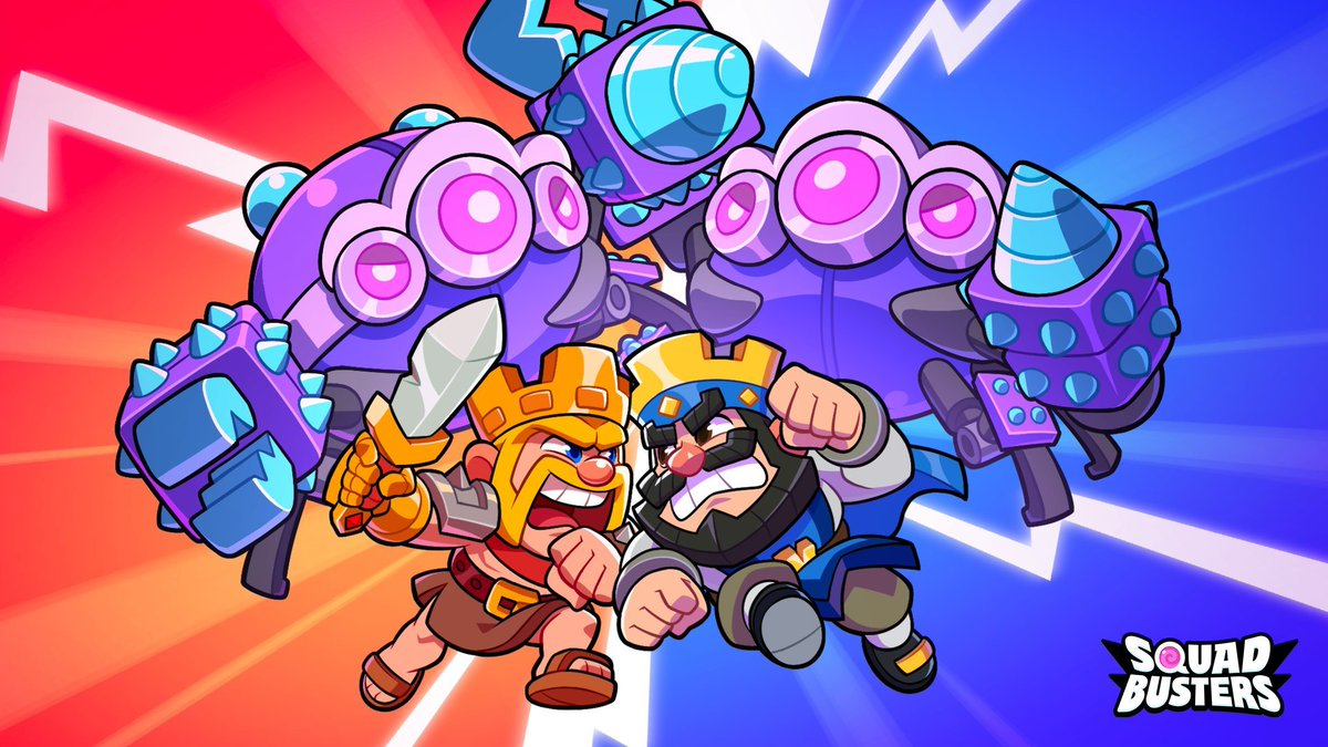 テラー博士の研究でメガクラブが大暴れ？🦀

ゲーム内のお知らせをチェックして、新たなゲームモードに備えよう！📝

#スクバス #スクワッドバスターズ