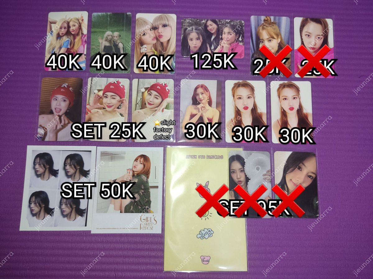 jieunarra's tweet image. WTS PC Photocard Apink

✅ Include Pack &amp;amp; Admin Shopee 7.5%
🏡 Bandar Lampung, INA

Have Shopee 🇮🇩🇹🇼🇲🇾🇸🇬🇹🇭🇵🇭🇲🇽
Link Shopee 👇

박초롱 윤보미 정은지 김남주 오하영 
에이핑크 포카 포토카드 양도
Park Chorong Yoon Bomi Jeong Eunji Kim Namjoo Oh Hayoung
#ตลาดนัดapink #pasarAPINK