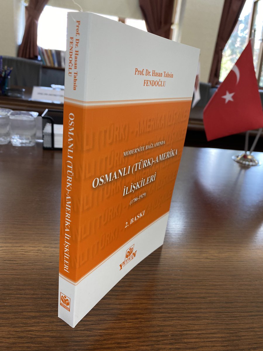 23 yıl önce 1. Baskısını yaptığımız kitabımızın 2. Baskısı bugün çıktı. 
-Cihan İmparatorluğunu karıştırmada özellikle Evancelist-Protestanların rolü;
-Devlet-i Aliyye’nin ABD ile ilişkileri (1786-1929);
-Konu ile ilgili belgeler. 
Hayırlı olsun, hayırlara vesile olsun.