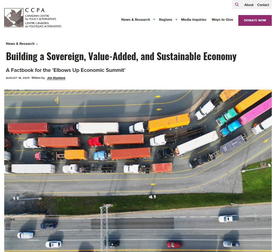 Jim Stanford (@jimbostanford) on Twitter photo To broaden the discourse over Canada's economic strategy under Trump, <a href="/ccpa/">@policyalternatives</a> and <a href="/futurework_cda/">Centre for Future Work (Canada)</a> have released a new 'Factbook'. See it at policyalternatives.ca/news-research/…. #canlab /4 To broaden the discourse over Canada's economic strategy under Trump, <a href="/ccpa/">@policyalternatives</a> and <a href="/futurework_cda/">Centre for Future Work (Canada)</a> have released a new 'Factbook'. See it at policyalternatives.ca/news-research/…. #canlab /4