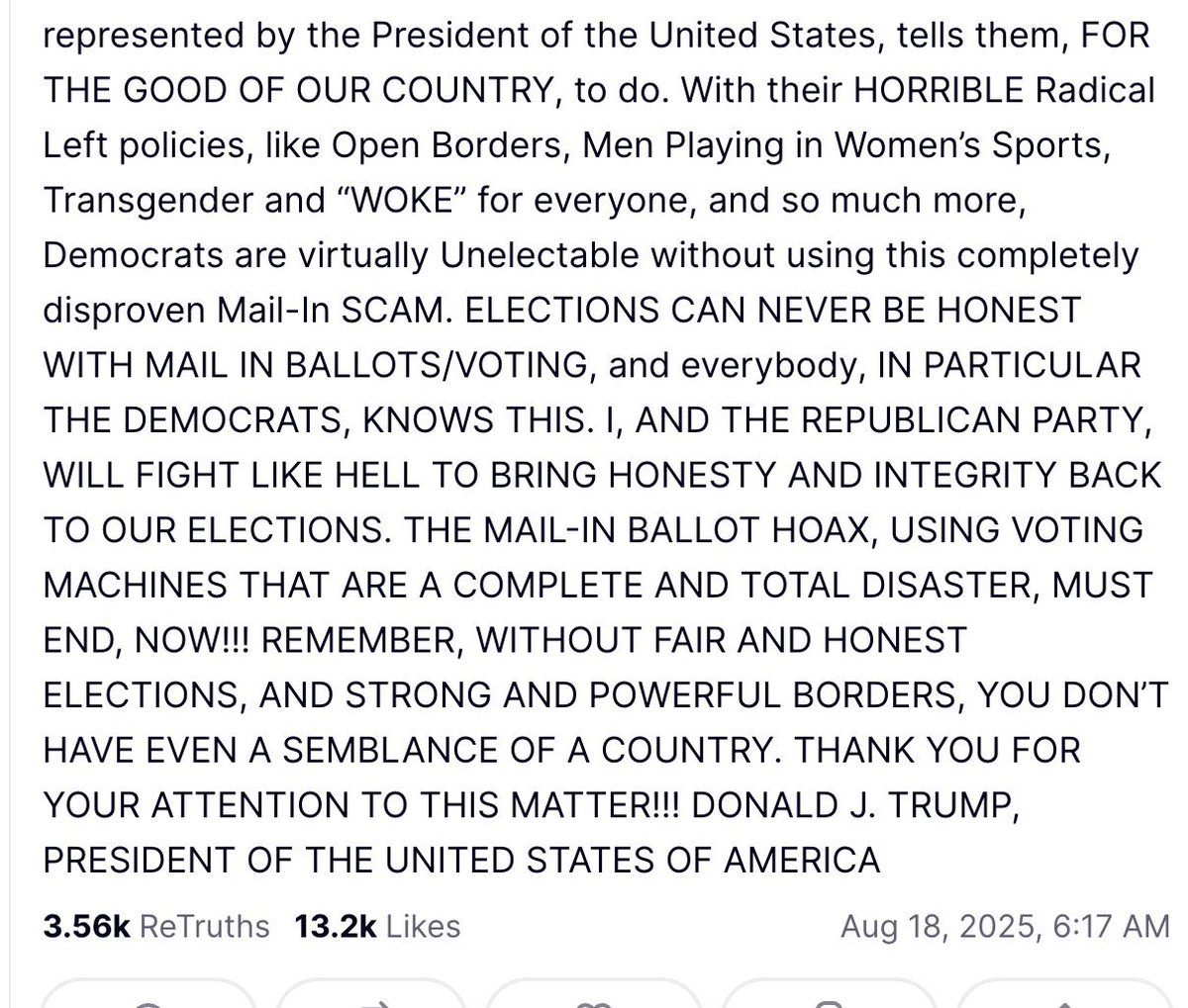 Alexander S. Vindman 🇺🇸 (@avindman) on Twitter photo This is a perfect example of an effective influence campaign. After a meeting with Putin, where Putin questioned the legitimacy of mail-in ballots, <a href="/realDonaldTrump/">Donald J. Trump</a> launches a campaign to end mail-in. I don’t think many people understand how easy it is to puppeteer Trump. This is a perfect example of an effective influence campaign. After a meeting with Putin, where Putin questioned the legitimacy of mail-in ballots, <a href="/realDonaldTrump/">Donald J. Trump</a> launches a campaign to end mail-in. I don’t think many people understand how easy it is to puppeteer Trump.