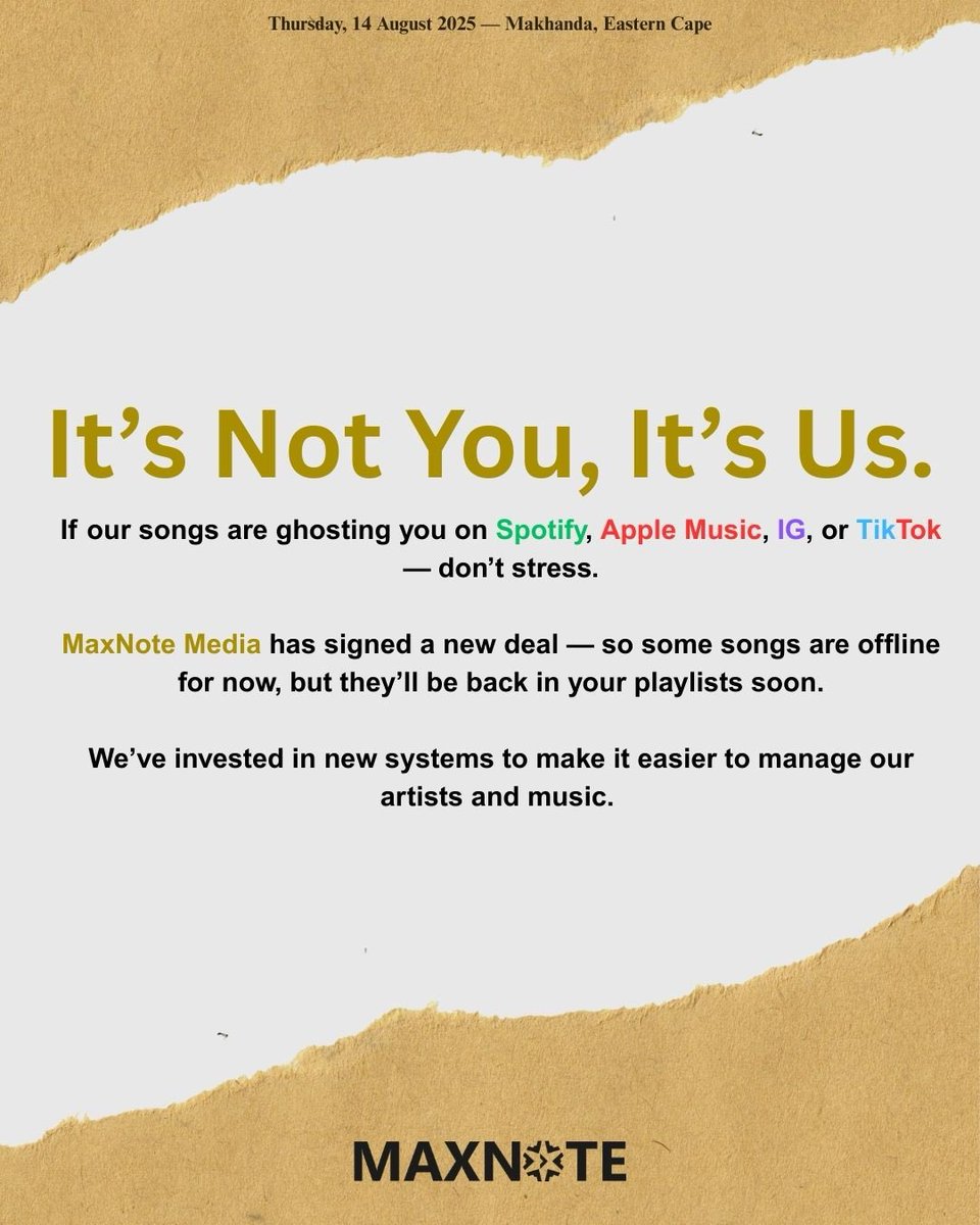MaxNote_'s tweet image. MaxNote Media has signed a new distribution deal, marking an important step in our growth.

As a result, we are currently moving our 2025 catalogue to our new platform to ensure our music reaches audiences with greater impact &amp;amp; efficiency.

#MaxNote #musicmarketing #musicbusiness