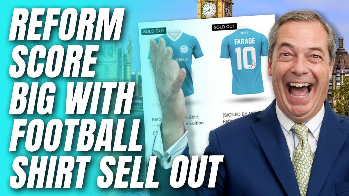 GuidoFawkes's tweet image. 5,000 Reform FC Shirts Sell Out in a Day order-order.com/2025/08/18/500…