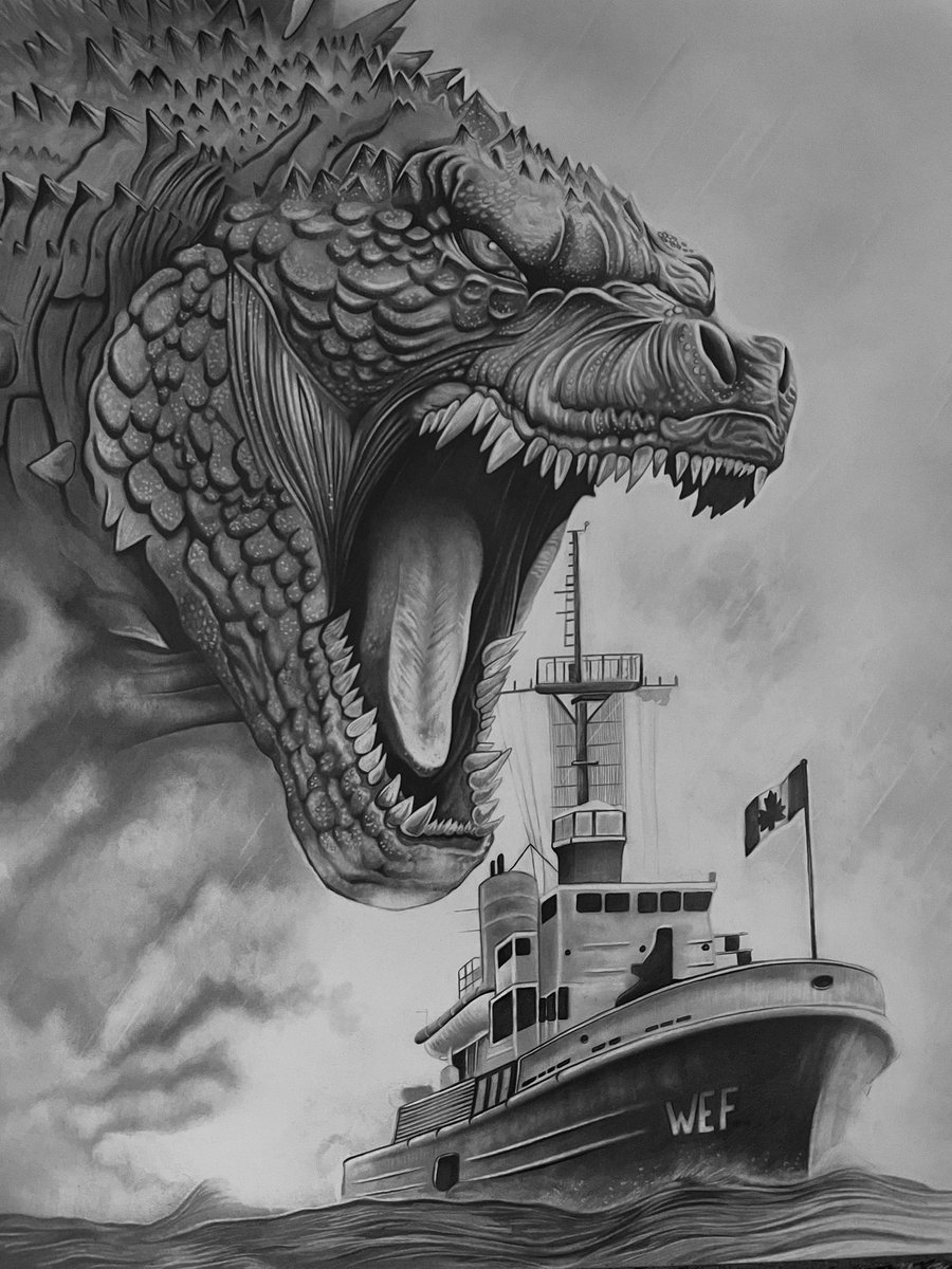 Graphiteartz's tweet photo. @RealRonChhinzer “Monster at the helm” https://t.co/eEGZudrstY