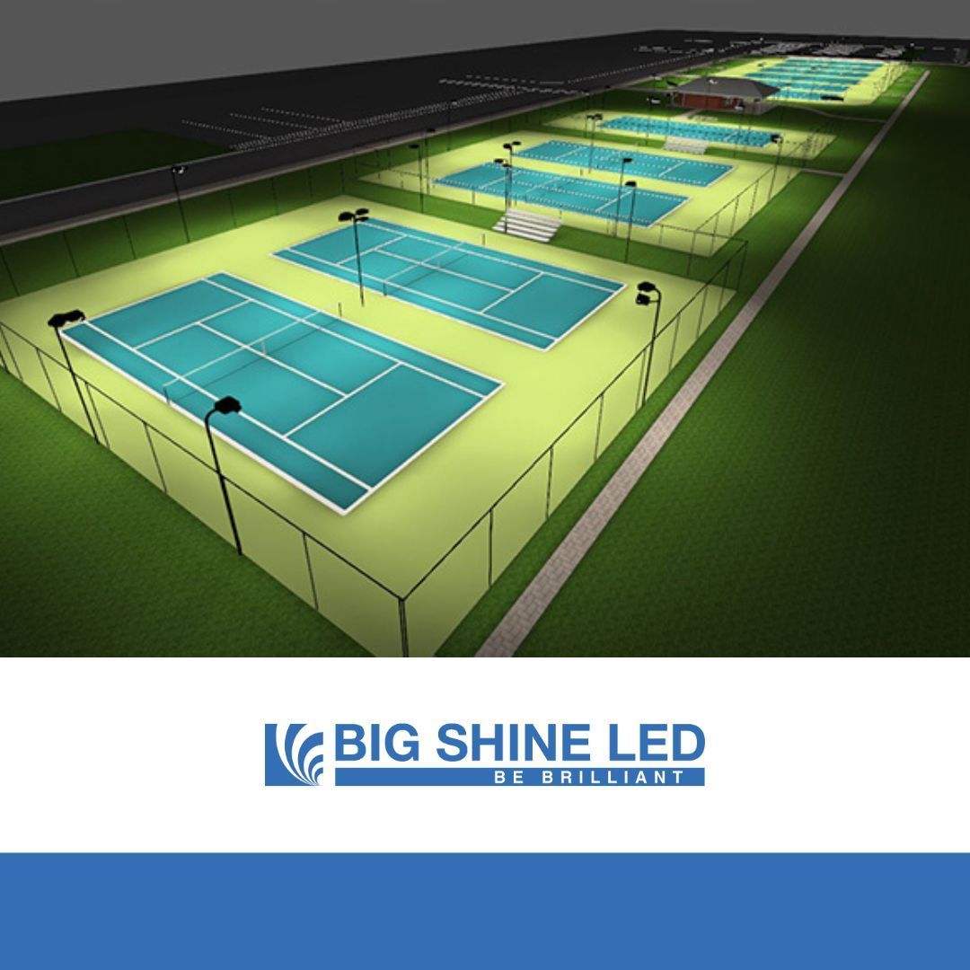 BigShineLED's tweet image. From community courts to competition-level venues, Big Shine LED brings reliable, uniform lighting to recreational facilities.

#SportsLighting #BigShineLED #TennisCourtLighting #RecreationalLighting #LEDPerformance