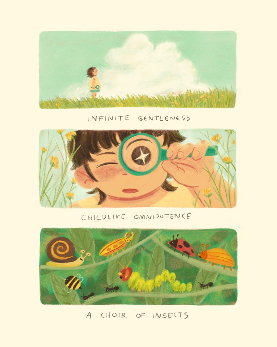 where are you at now, out of the earth? 🌾🪲🐝🐞🐛