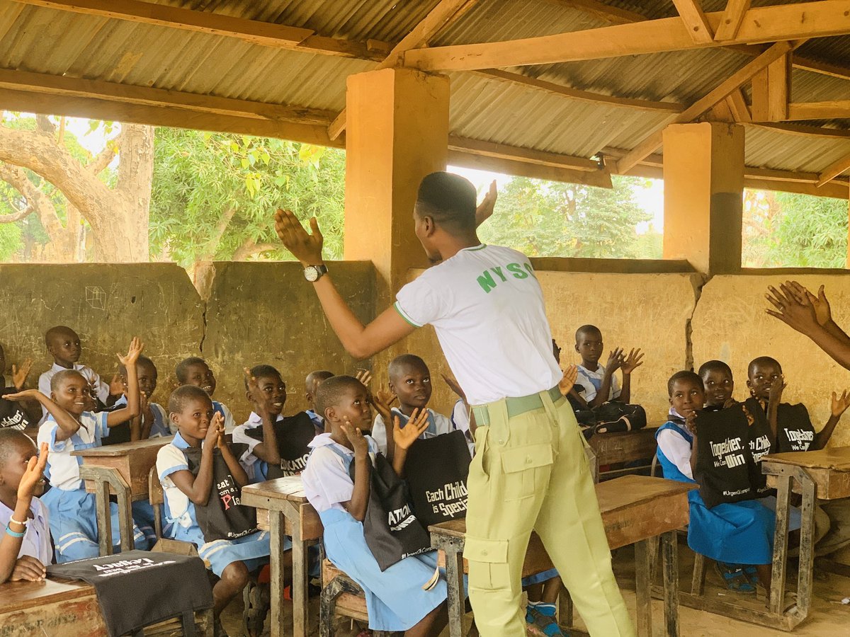 Indeed, it really is. At the time I served there, I started a campaign that donated over 250 bags and writing materials to the pupils. The school building was in a sorry state. Till today, I still have so much ache in my heart for the state of education.