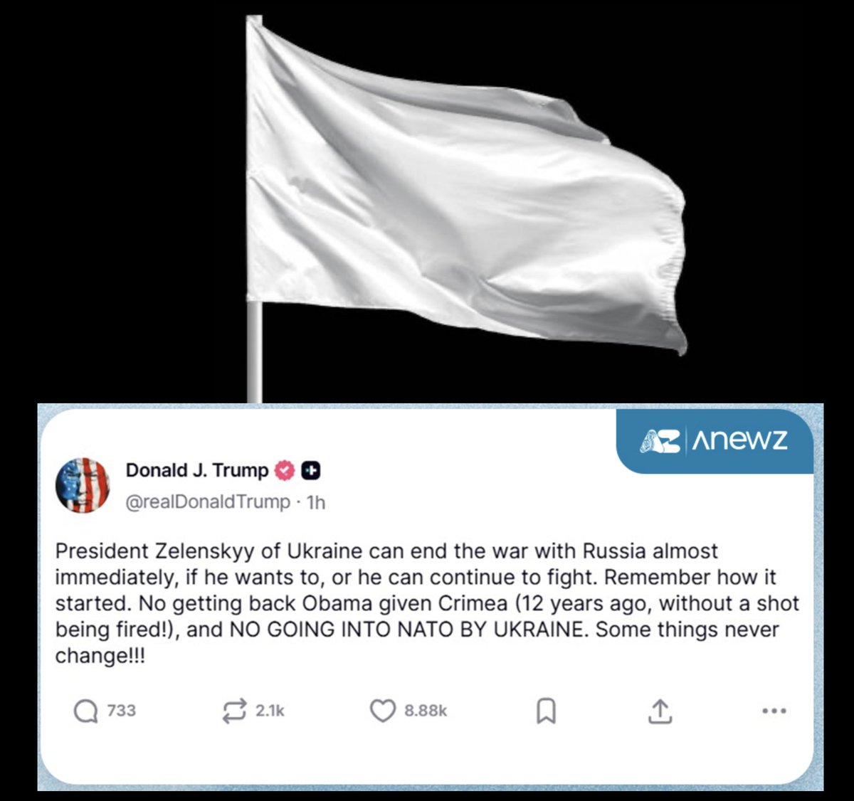 kenneth r miller (@kennethrmiller) on Twitter photo Trump's helpful advice to Ukraine on how to deal with Russian aggression (translation: Surrender). Trump's helpful advice to Ukraine on how to deal with Russian aggression (translation: Surrender).