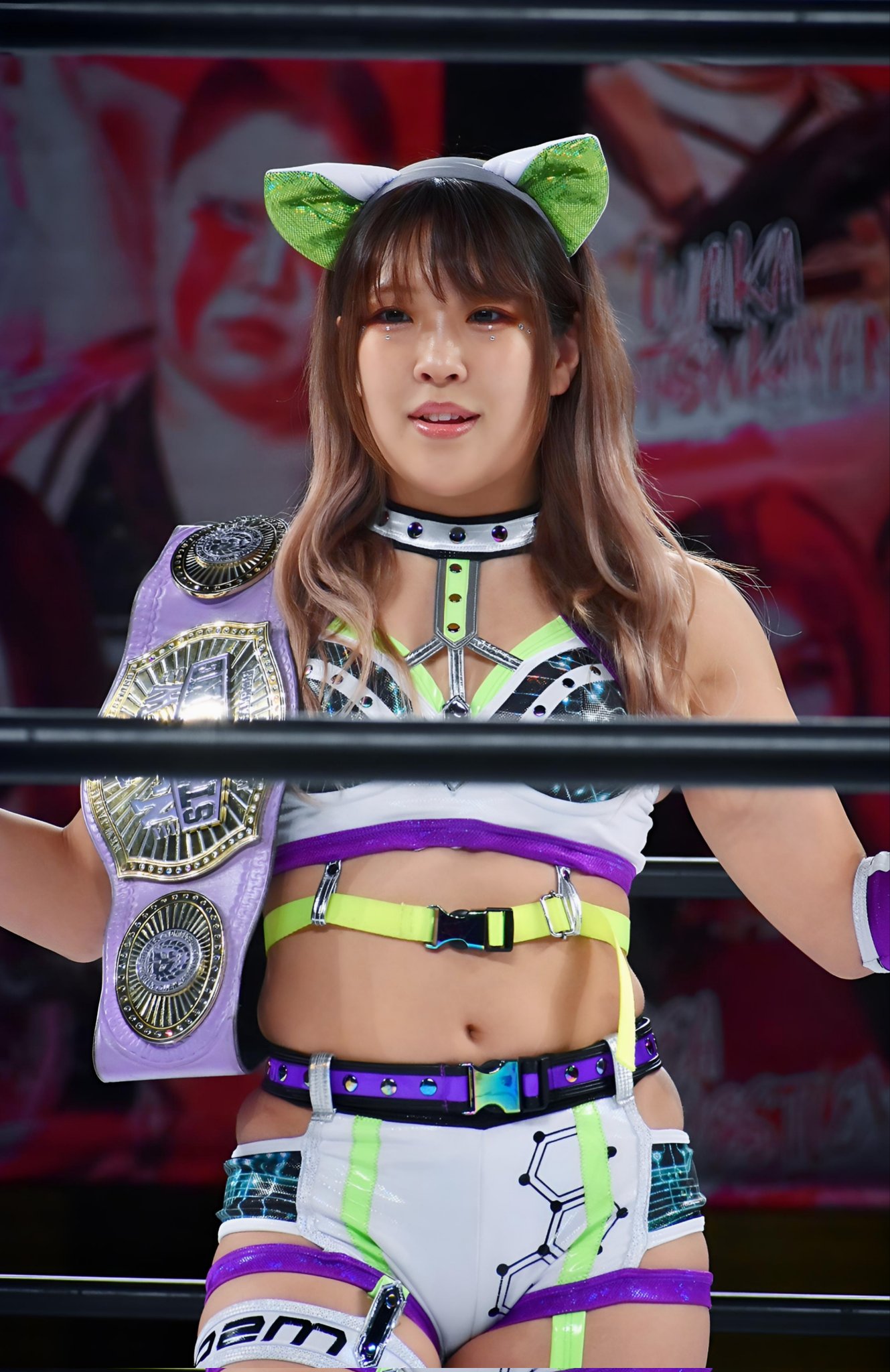 スターダム　AZM選手　2021等身大タペストリー スターダム AZM選手 2021等身大タペストリー （スターダム】舞華