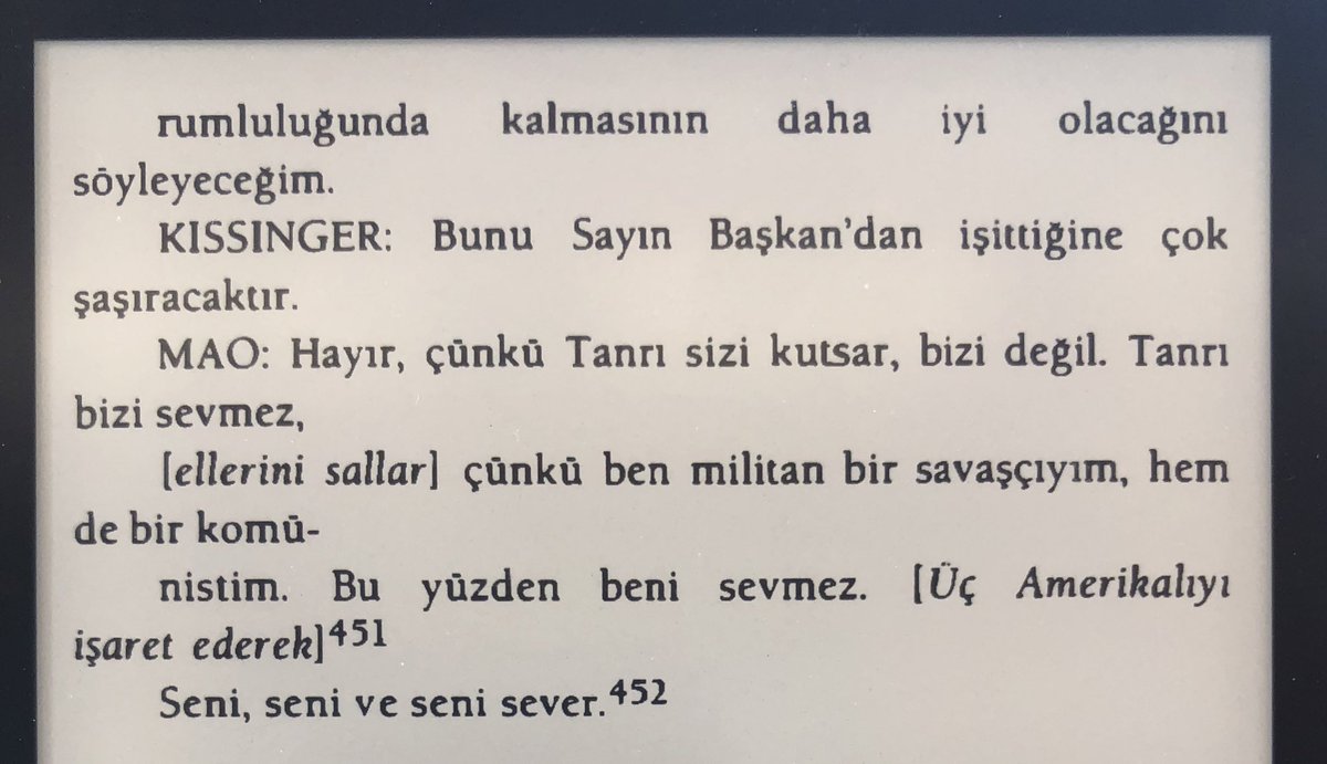Rahat ol sarı pipi. 50 sene falan var daha