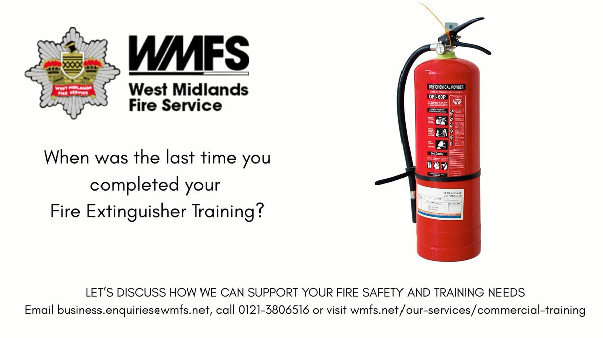 West Midlands Fire Service Training Team tweet media