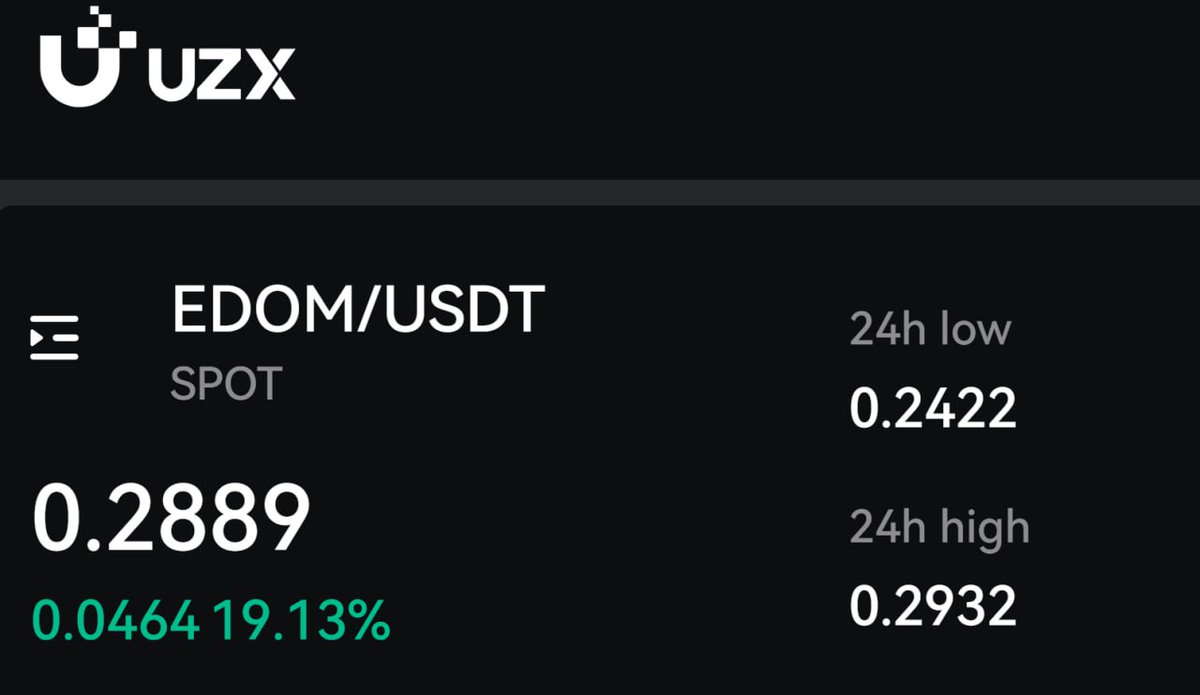 New #airdrop: EDOM (Official Bot &amp; Listed Token)
Reward: 17 EDOM (~$6)
Market: UZXExchange
Distribution date: September 21st 

🔗Airdrop Link: t.me/EDOMCEXAirdrop…

1: Airdrop reward will distributed to winners at September 21st 
2: Also the top 100 referrals will be each get