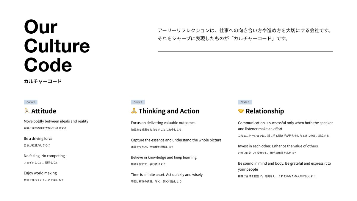 アーリーリフレクション（公式） tweet media
