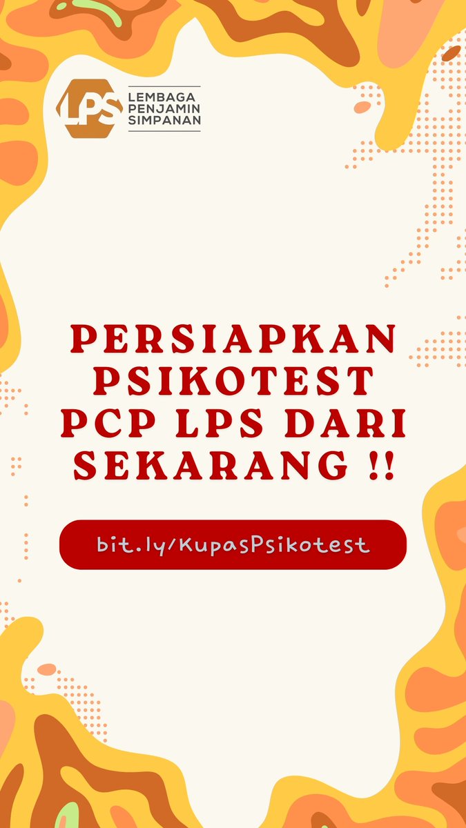 apaancuyy's tweet photo. PERSIAPAN PCP LPS 2025
Di https://t.co/eH0POM2NTA
#PCPLPS #LPS #LPS2025 #PSIKOTES #PSIKOTEST #PCPLPS2025 https://t.co/St4z5eGsnh