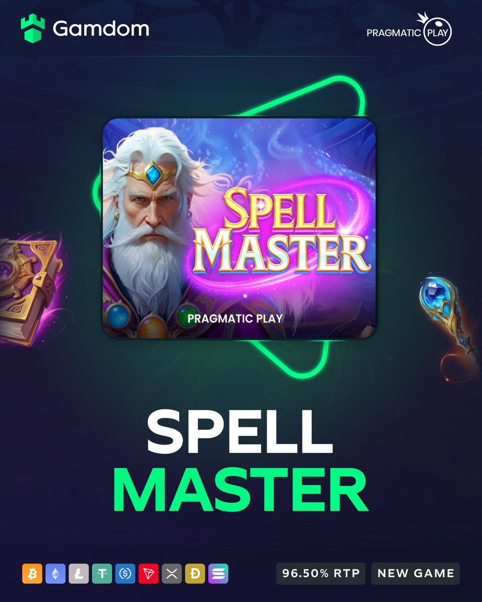 Cast your way to big wins with magic and mystery! Max win: 40,000x your bet! 🔮✨

- 💚 + 🔄 + Tag a mate + Drop your userID