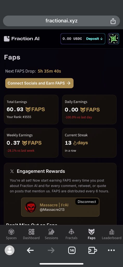 Massacre | 𝔽rAI (@massacre213) on Twitter photo Fraction AI, backed by top crypto VCs, builds a decentralized platform where anyone can create and train AI agents through <a href="/FractionAI_xyz/">Fraction AI</a> Fraction AI, backed by top crypto VCs, builds a decentralized platform where anyone can create and train AI agents through <a href="/FractionAI_xyz/">Fraction AI</a>