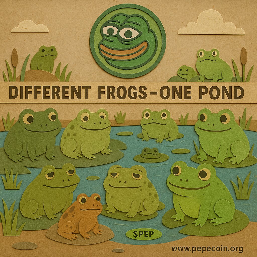 allangbq_7873's tweet photo. @litecoin https://t.co/rqHyDlSGth  $PEP
Different frogs - one pond https://t.co/CRxISN4Qgr