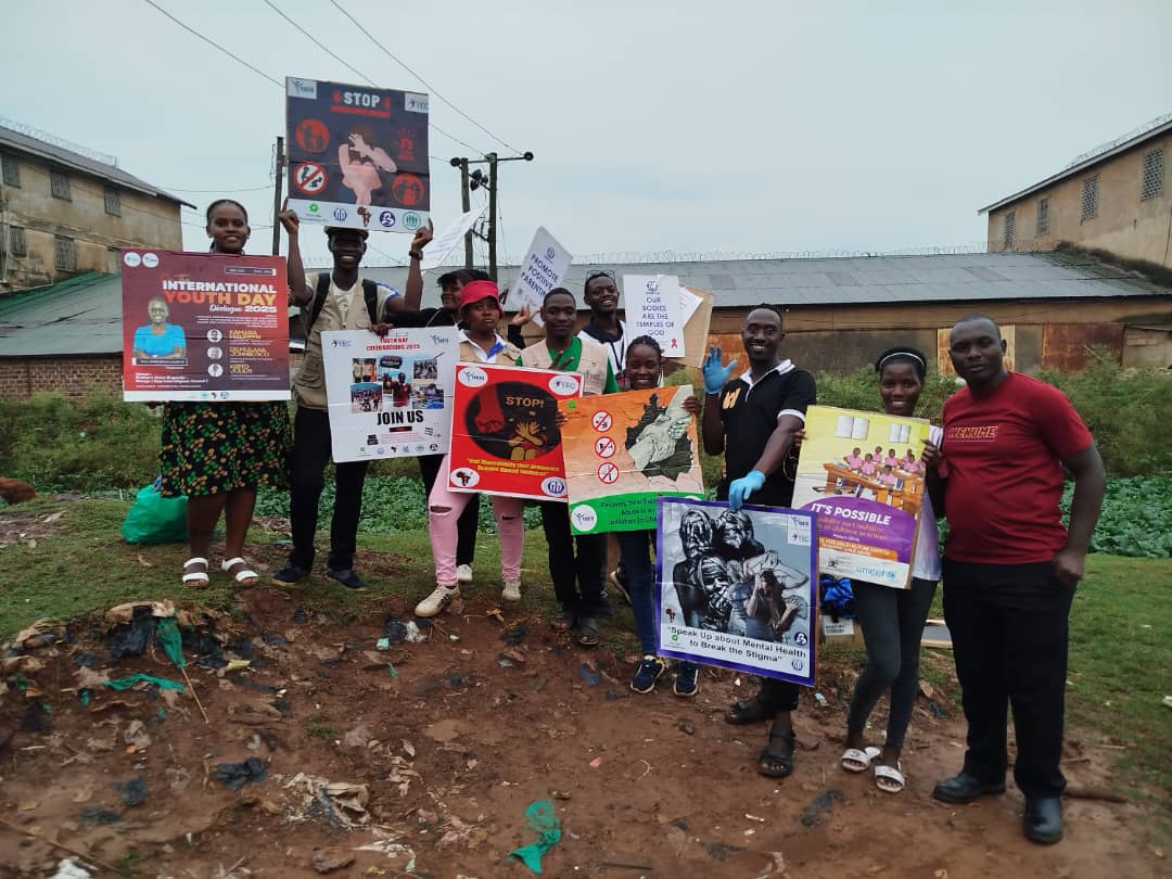 We commemorated the #InternationalYouthDay at Kabaawo playgrounds. The event was for not only celebrating our youth but also advocating against #GBV and #SubstanceAbuse among the youth. We conducted medical outreach &amp; awareness campaigns against these GBV &amp; Drug abuse