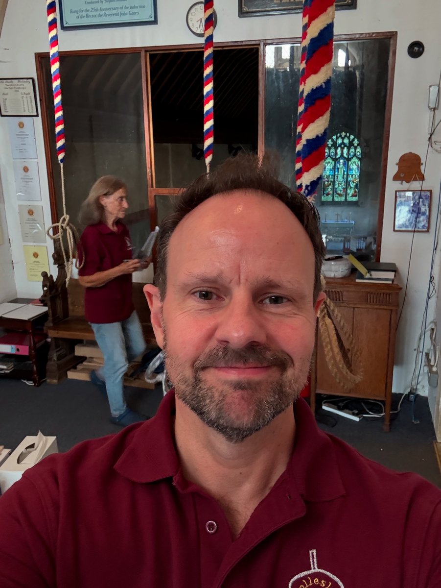 Cllr James Mallinder, ward member for Deben and bellringer joined his fellow ringers to ring the bells at Hollesley parish church at 6.30pm along with other churches across the UK for half an hour to commemorate the 80th anniversary of VJ Day.