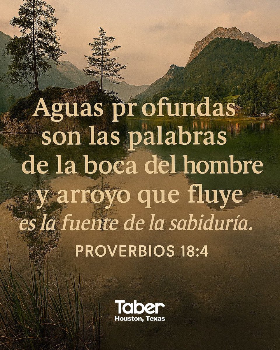 Feliz Lunes es momento de compartir el Proverbio del Día #taberhoustontx