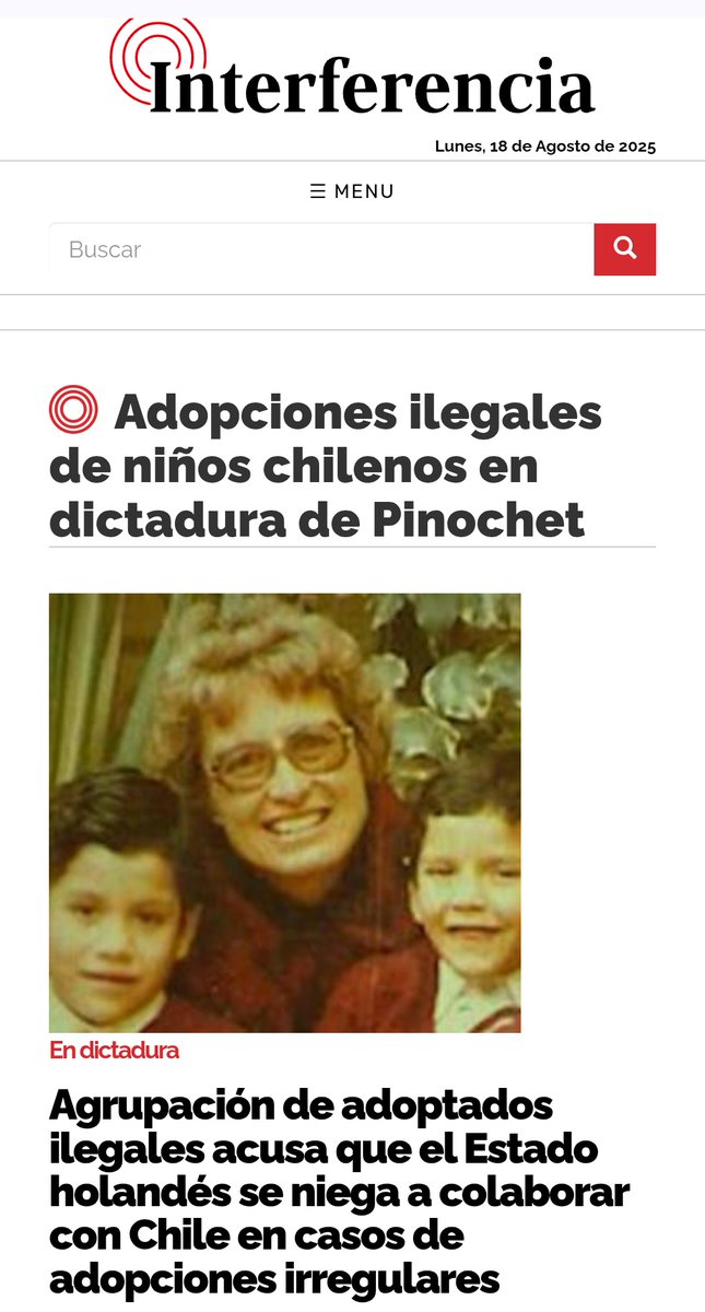 De niño escuché de algunos adultos que los comunistas son "Come guaguas y mata curas".
Pero fue la derecha la que asesinó a más de 150 niños y desapareció a 40, robaron y vendieron a más de 150 y asesinaron a curas como Jarlan, Woodward, Alsina, Llidó y Poblete.
Memoria histórica