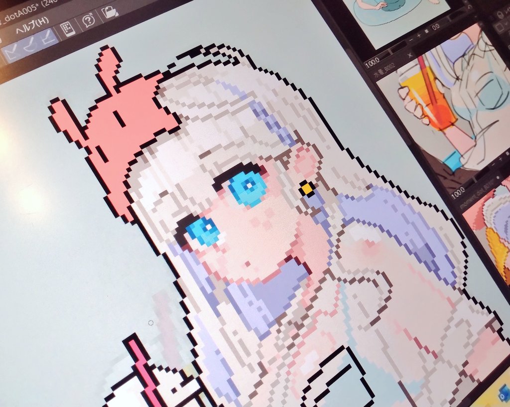 「wip ちょっと可愛すぎますね」|柴色｜しばいろのイラスト