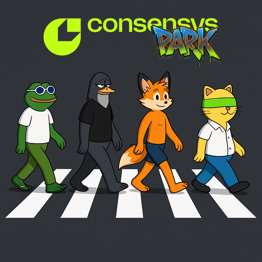 Parademon 💙 De.Fi Army (@detectivefilms) on Twitter photo "The Fab Four"
OG memecoins on <a href="/LineaBuild/">Linea.eth</a>
$LPUSS 😼 <a href="/LinpussLinea/">Linpuss | Linea</a>
$FOXY 🦊 <a href="/FoxyLinea/">Foxy 🦊</a>
$LINUS 🐧 <a href="/LinusOnLinea/">Linus</a>
$CROAK 🐸 <a href="/CROAK_on_linea/">CROAK by Efrogs</a>
<a href="/Consensys/">Consensys.eth</a> & <a href="/MetaMask/">MetaMask.eth 🦊</a> ecosystem
$LINEA $SBET & <a href="/etherexfi/">Etherex</a> 🦖are consensys "The Fab Four"
OG memecoins on <a href="/LineaBuild/">Linea.eth</a>
$LPUSS 😼 <a href="/LinpussLinea/">Linpuss | Linea</a>
$FOXY 🦊 <a href="/FoxyLinea/">Foxy 🦊</a>
$LINUS 🐧 <a href="/LinusOnLinea/">Linus</a>
$CROAK 🐸 <a href="/CROAK_on_linea/">CROAK by Efrogs</a>
<a href="/Consensys/">Consensys.eth</a> & <a href="/MetaMask/">MetaMask.eth 🦊</a> ecosystem
$LINEA $SBET & <a href="/etherexfi/">Etherex</a> 🦖are consensys