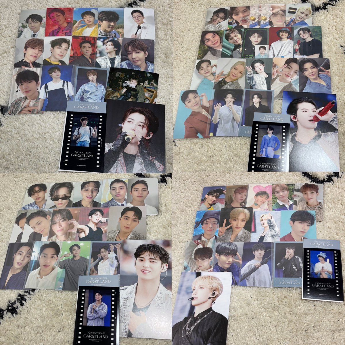 hwbhhe's tweet photo. #SEVENTEEN 
SEVENTEEN  会場 ユニバ weverse トレカ 交換 セブチ kit HMV キノ ツアー W会員
【譲】
スンチョル エスクプス ジョンハン ジョシュア ホシ ウォヌ ウジ ミンギュ ドギョム スングァン バーノン ディノ

【求】(リプ欄)
ジュン ミンハオ THE8 

郵送交換希望📮

お断りは♡させて頂きます https://t.co/e1l63uC6j8