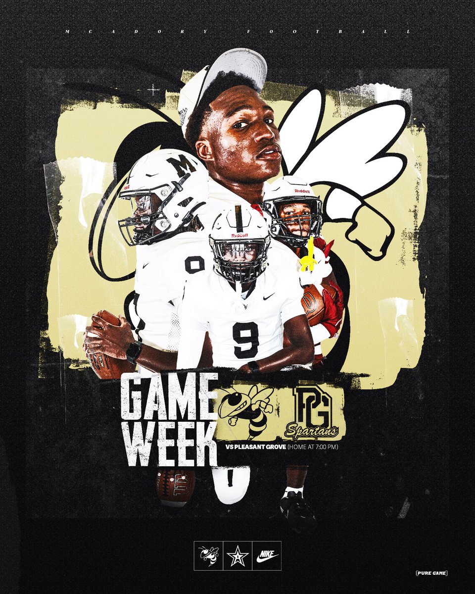 Week 1 is Here! 
The wait is over — it’s game week! 

#J.A.C.K.E.T.S!      #SWARM 🐝