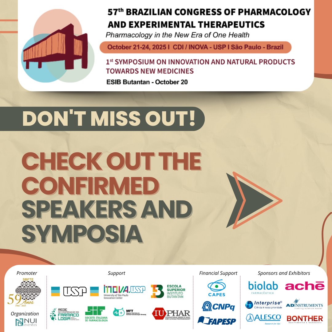 Congresso 2025: Confira os Simpósios Confirmados  

🔗 Saiba mais aqui: sbfte.org.br/congresso-2025…