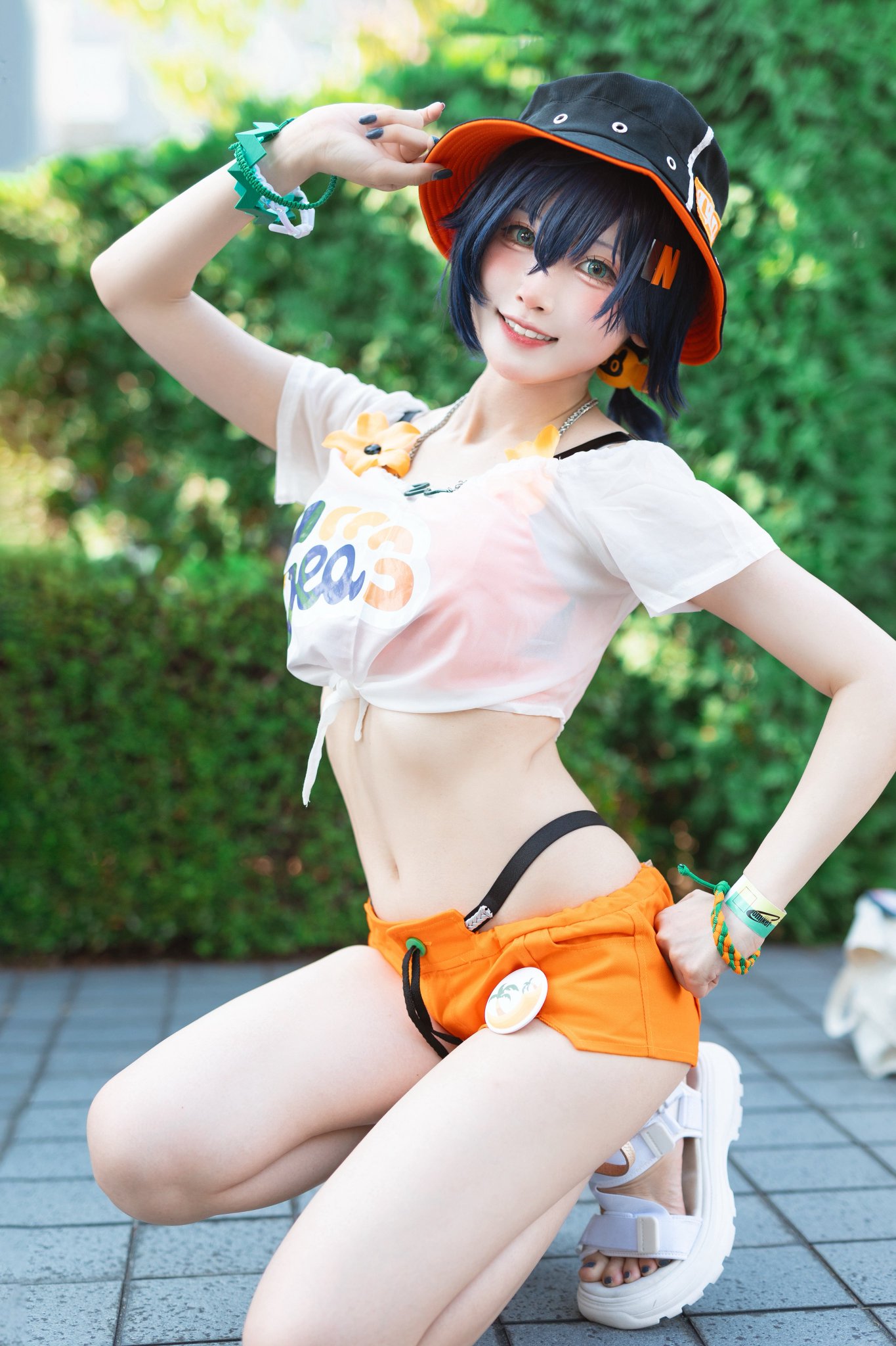 【即納】ゼンゼロ リン 水着 コスプレ 51bS-nn4zkL._AC_SL1500_.jpg