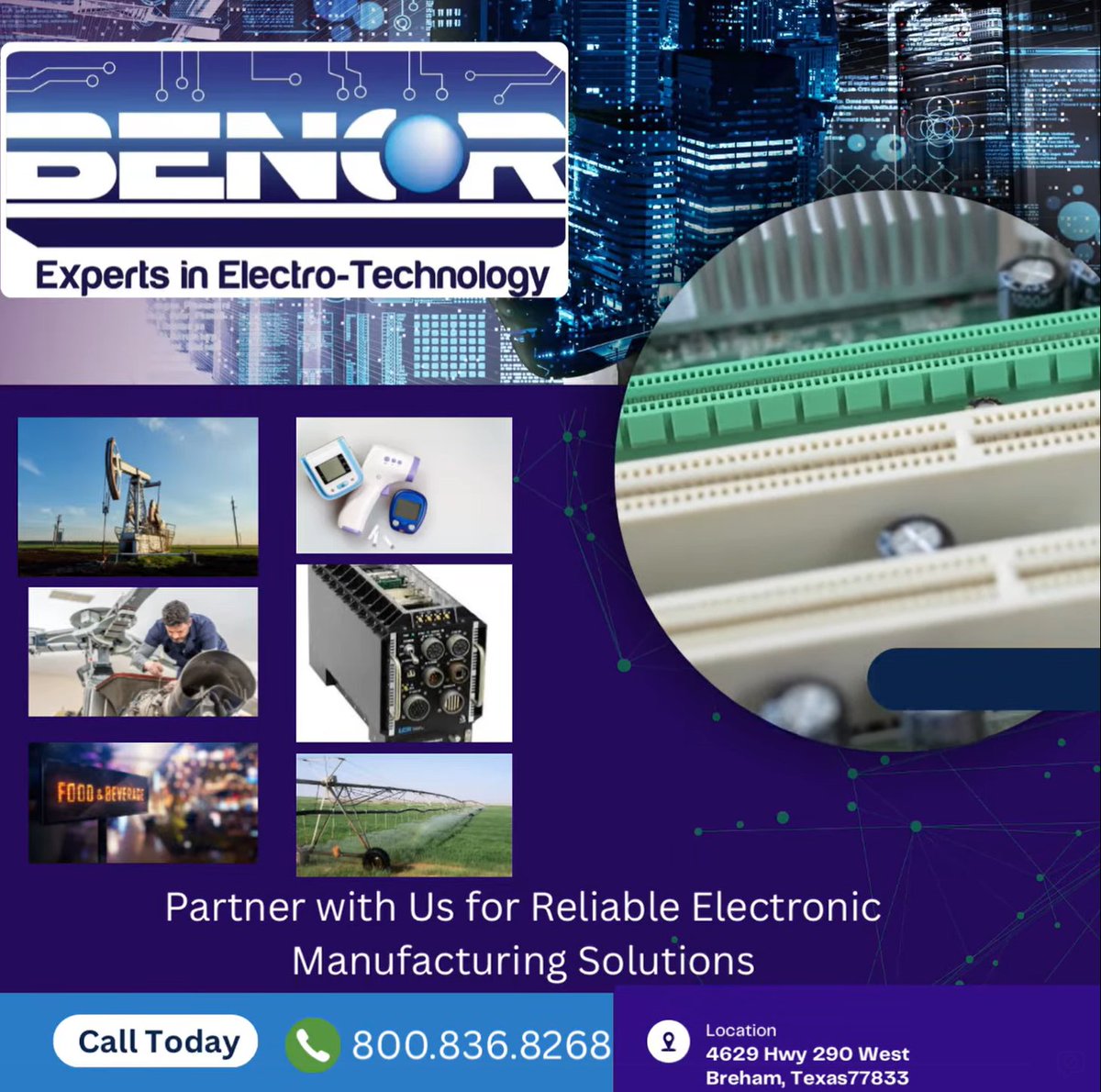 BencorLLC's tweet photo. Need a trusted PCB assembly partner?
We’re ISO 9001:2015 certified &amp; ITAR-registered, delivering precision PCBAs for aerospace, defense, oil &amp; gas, &amp; medical.

✅ Quality &amp; compliance
✅ Rapid prototyping → production
✅ U.S.-based, secure supply

🤝 Let’s talk! https://t.co/88yENMeMH9
