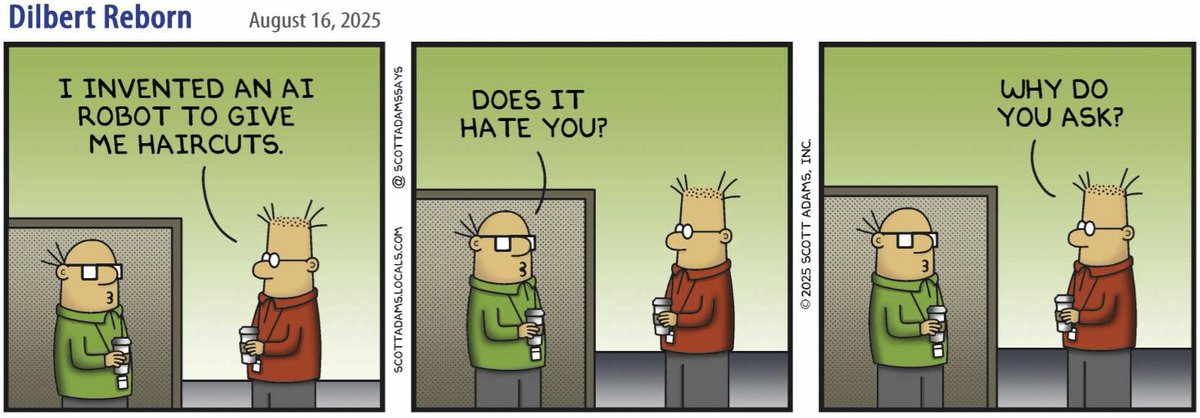 ScottAdamsSays's tweet photo. Dilbert built one. https://t.co/gGrlv8rwld