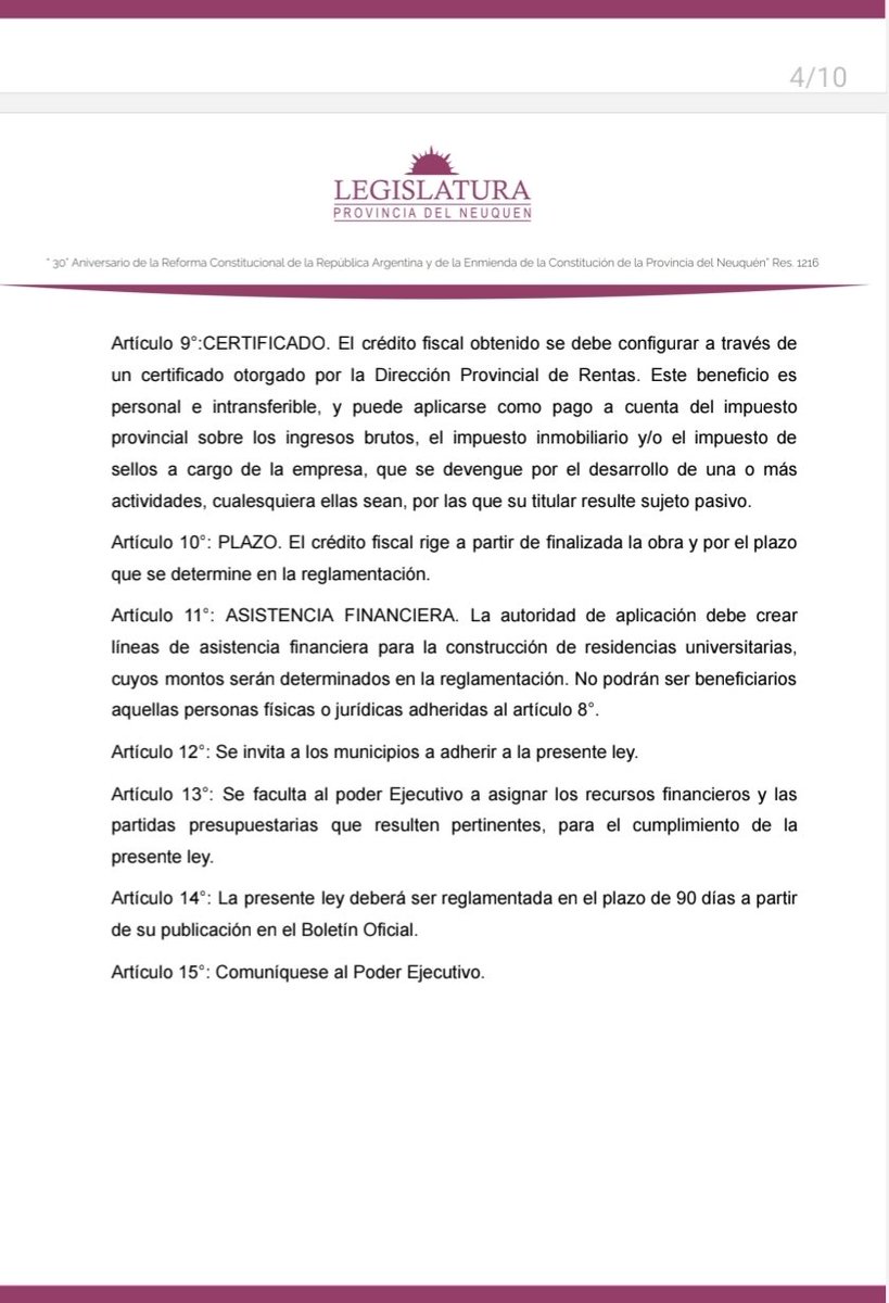 En octubre del 2024 (casi un año) presentamos #Proyecto de #Ley para construir #ResidenciasUniversitarias con inversión pública-privada generando alquileres económicos para los estudiantes. Aquí la iniciativa 👇