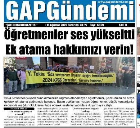 Mülakat Mağduru Öğretmenler Platformu (@mulakatplatform) on Twitter photo Öğretmenlerin emekleri heba edilmemelidir. Tarihte görülmemiş düşük ana atama sayısı ve branş kıyımı yapıldı. Ek atama yeni eğitim-öğretim döneminde verilmelidir
<a href="/Yusuf__Tekin/">Yusuf Tekin</a>
#EkAtamaSesiUrfada Öğretmenlerin emekleri heba edilmemelidir. Tarihte görülmemiş düşük ana atama sayısı ve branş kıyımı yapıldı. Ek atama yeni eğitim-öğretim döneminde verilmelidir
<a href="/Yusuf__Tekin/">Yusuf Tekin</a>
#EkAtamaSesiUrfada