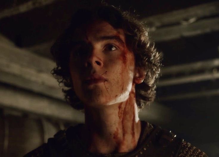 kalelsconcubine's tweet photo. Jon, still covered in the blood of his fiancé, confronting Robb and asking why he wouldn’t kill the man himself #robbjon https://t.co/uG1mJPqhyF