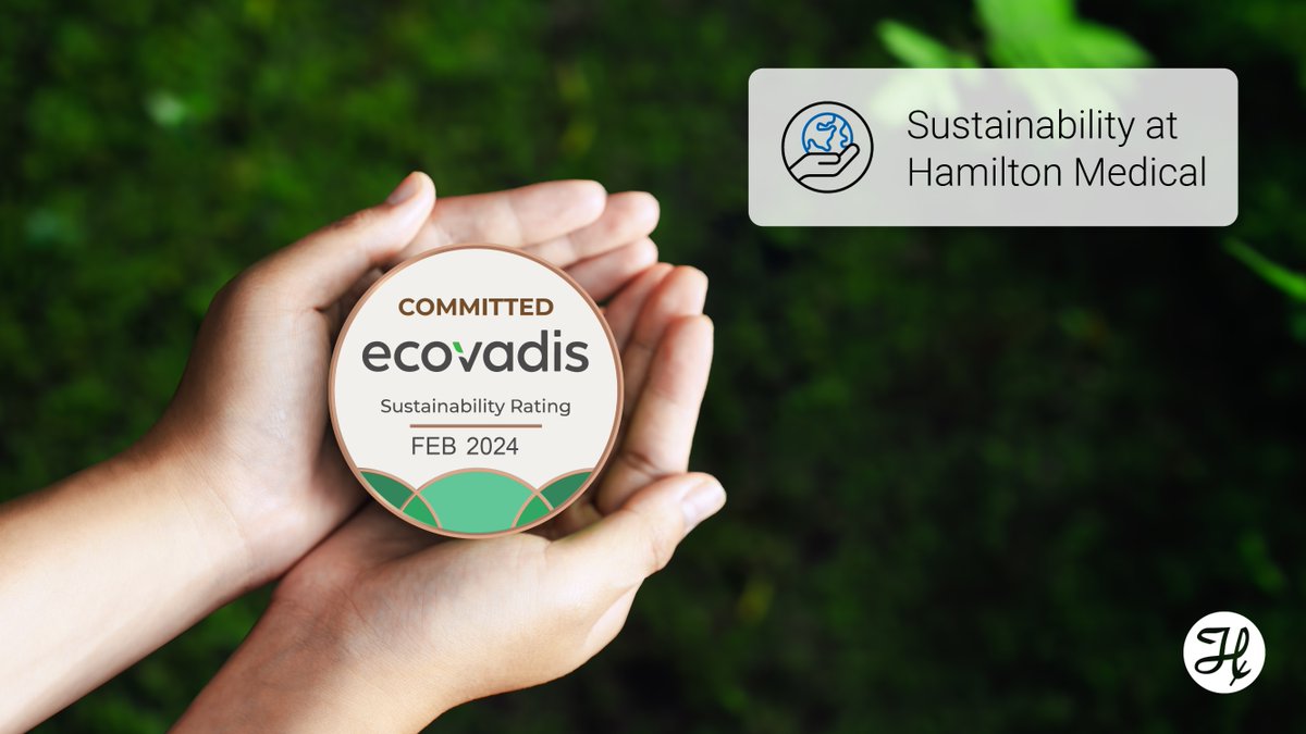 ICU Management (@icu_management) on Twitter photo #SustainabilityAtHamilton - The 2024 EcoVadis Bronze Medal places <a href="/HamiltonMedical/">Hamilton Medical</a> in the top 20% globally. With a 66/100 score (+16 vs. last year), the company is advancing sustainability across sites & products like the GreenLine. #CriticalCare #IntelligentVentilation #Ecology #SustainabilityAtHamilton - The 2024 EcoVadis Bronze Medal places <a href="/HamiltonMedical/">Hamilton Medical</a> in the top 20% globally. With a 66/100 score (+16 vs. last year), the company is advancing sustainability across sites & products like the GreenLine. #CriticalCare #IntelligentVentilation #Ecology
