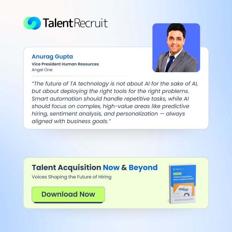 TalentRecruit_'s tweet photo. 💡 Smart automation should take care of repetitive tasks, while AI should focus on high-value areas like predictive hiring, sentiment analysis, and personalization — always aligned with business goals. https://t.co/J9heMnsIp9