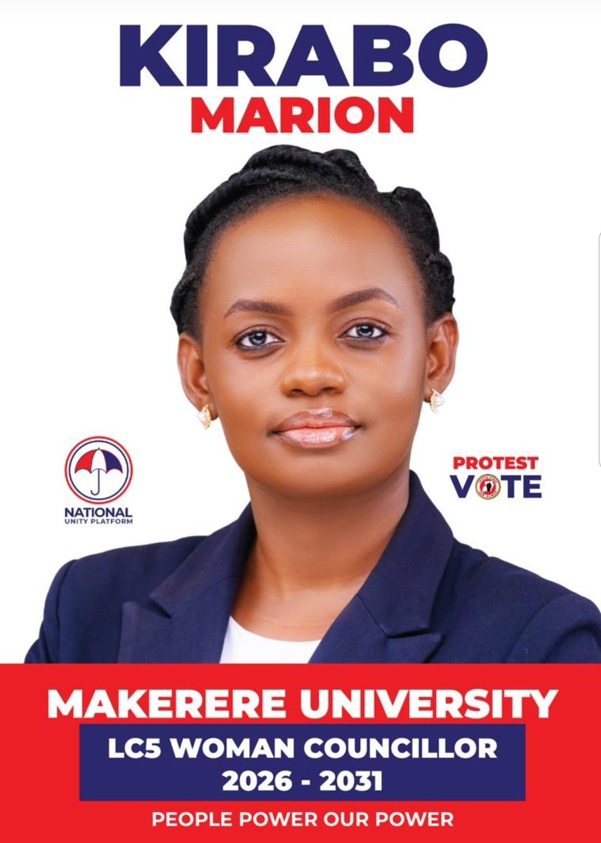 NupQuin's tweet image. KIRABO MARION..
Lc5 woman councillor..MAKERERE.. 
UNOPPOSED 
#ProtestVoteUg