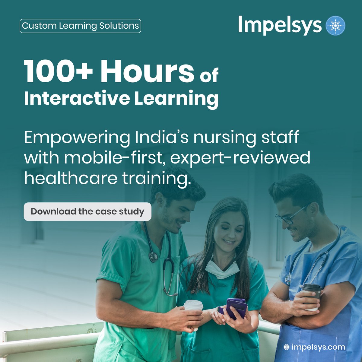 Impelsys's tweet image. When one of the U.K.’s largest nursing education providers teamed up with #Impelsys &amp;amp; our subsidiary, MedLern, the goal was clear - deliver world-class training to India’s healthcare workforce.
Download the #casestudy to know more.
impelsys.com/casestudy/impl…
#CustomLearningSolutions