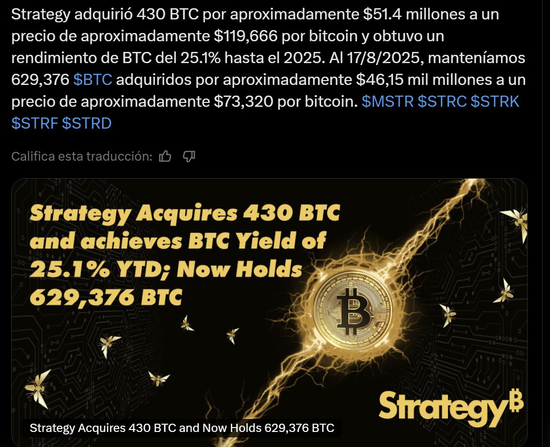 Mi mensaje para todos los manos de lechuga retailer que no hacen mas que  ser el alimento de los Tiburones. Saylor va a bajar el tamaño de las  compras de BTC por