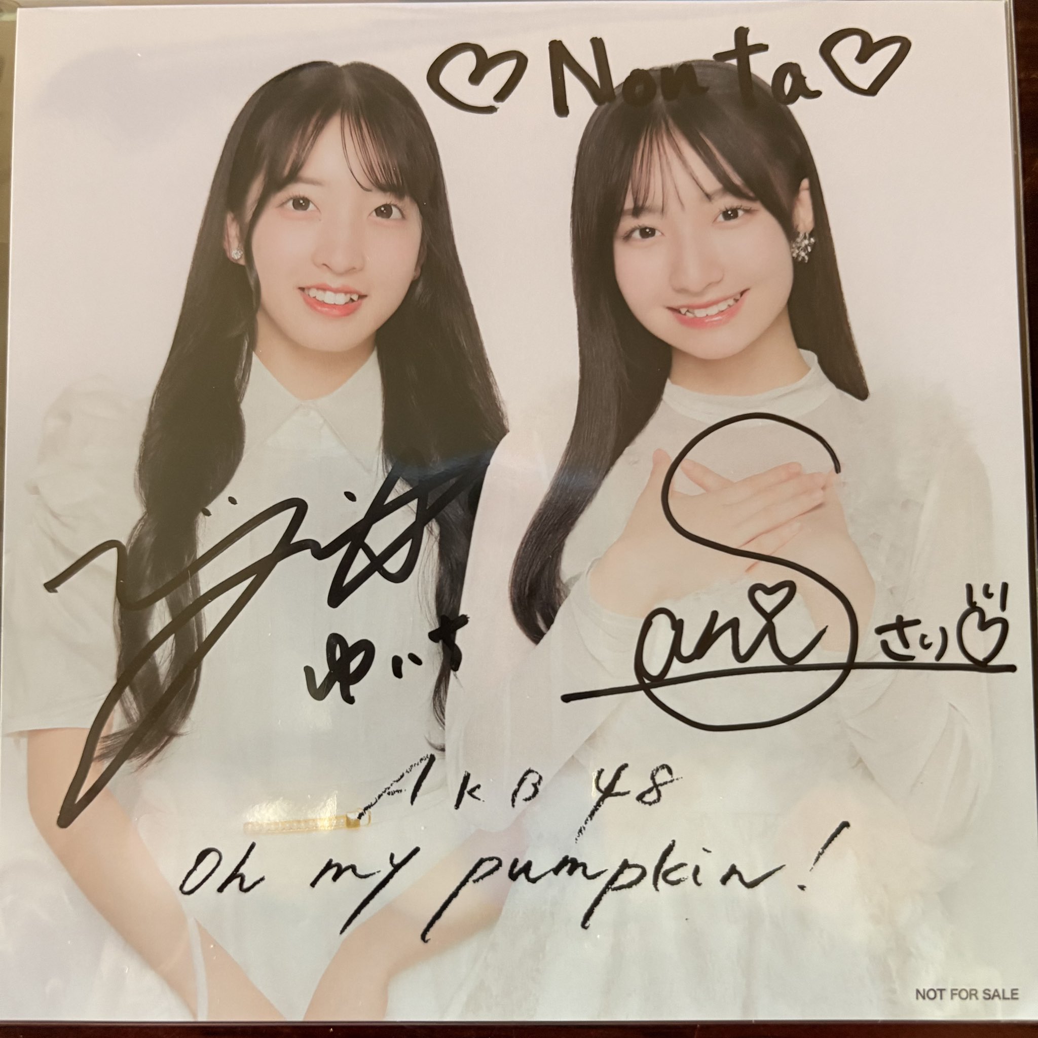 白鳥沙怜　AKB48 グッズ購入特典　直筆サイン入りチェキ 白鳥沙怜AKB48 グッズ購入特典直筆サイン入りチェキ